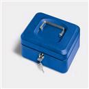 CASSETTA METALLO BLU 20X16X9 CM