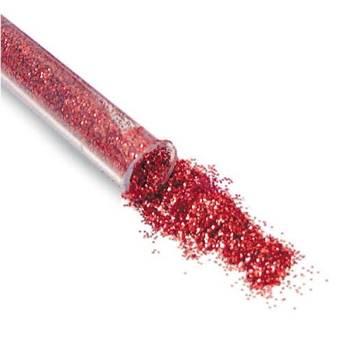 PORPORINA GLITTER FLACONE ROSSO - 8ML