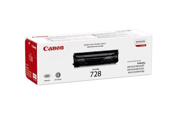 TONER CANON  NERO CRG 728 (2100 COPIE) ORIGINALE