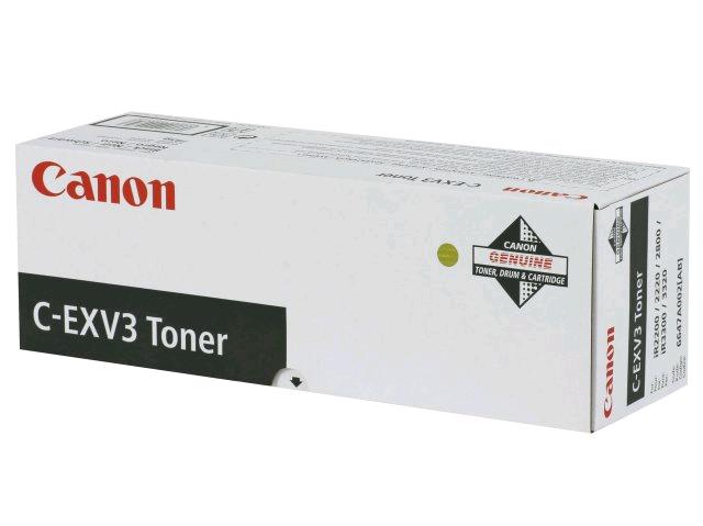 TONER CANON NERO  C-EXV3 IR 2200/2800/300 ORIGINALE