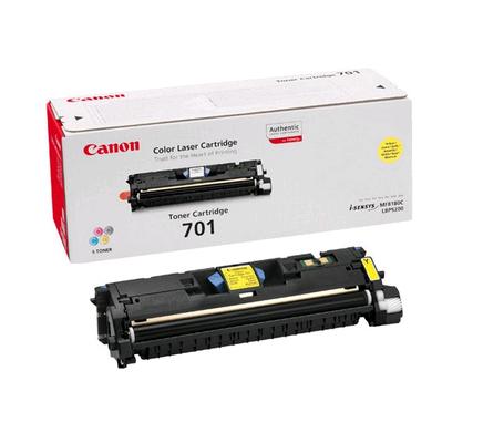 TONER CANON  GIALLO 701Y   (4.000 COPIE) ORIGINALE