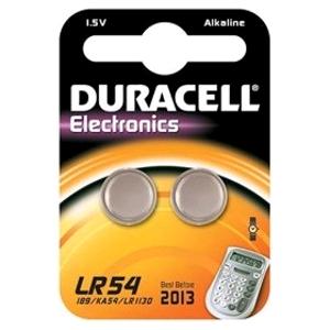 PILA LR54 DURACELL 1,5V ALCALINA (blister 2pz)