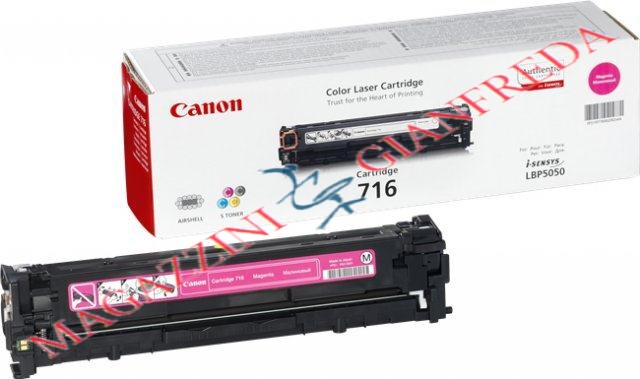 TONER CANON  716 MAGENTA (1.500 COPIE) ORIGINALE