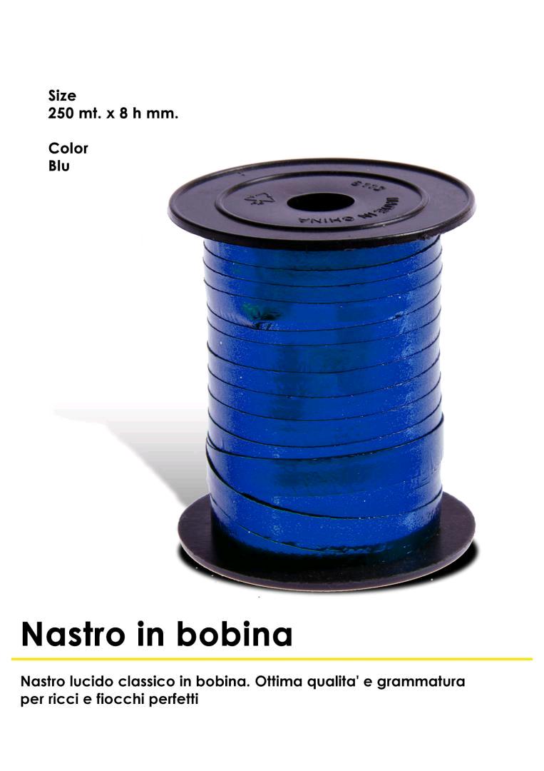 NASTRO IN BOBINA DA 250 MT BLU