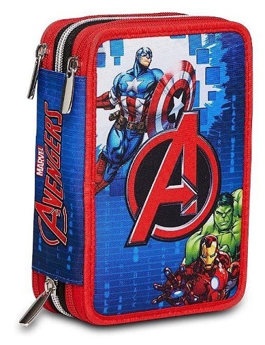 ASTUCCIO 3 ZIP AVENGERS EARTH'S MIGHTIEST HEROES