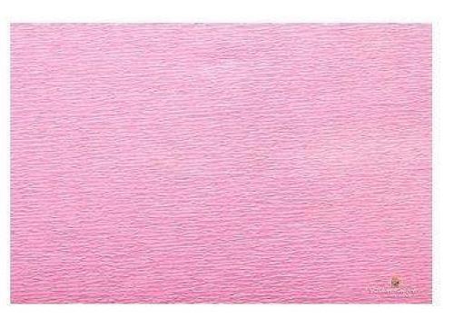 CARTA CRESPA CM. 50X250 MT. 40 GR. ROSA ORTENSIA