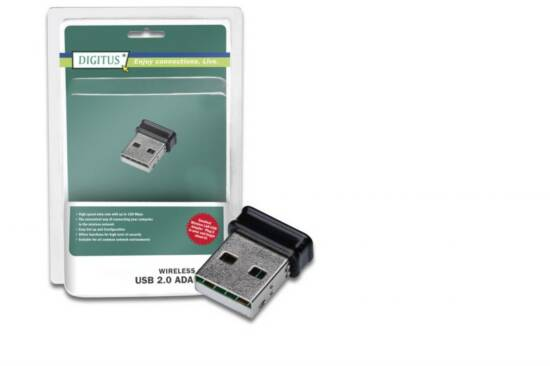 MICRO ADATTATORE WIRELESS USB 2.0 WLAN 150N 150MBPS