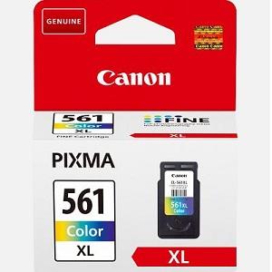 CARTUCCIA CANON COLORE  CL-561 XL  12.2ml   (300  COPIE) ORIGINALE