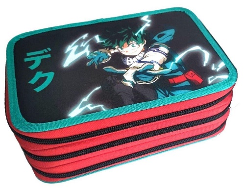 ASTUCCIO 3 ZIP MY HERO ACADEMIA