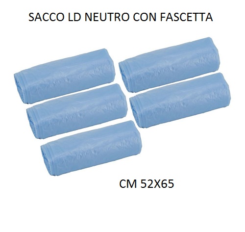 SACCO LD NEUTRO 52X65 PZ.20