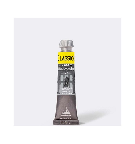 MAIMERI COLORE A OLIO "CLASSICO" IN TUBETTO 20 ml. GIALLO DI CADMIO CHIARO M0302081