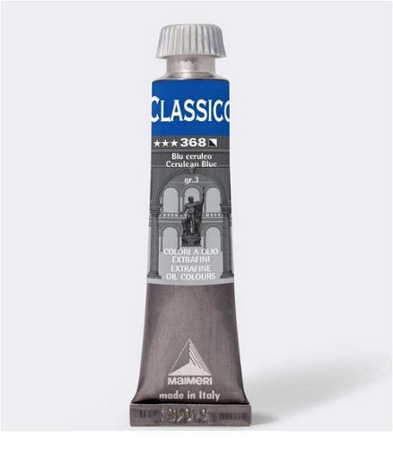 MAIMERI COLORE A OLIO "CLASSICO" IN TUBETTO 20 ml. BLU CERULEO M0302368