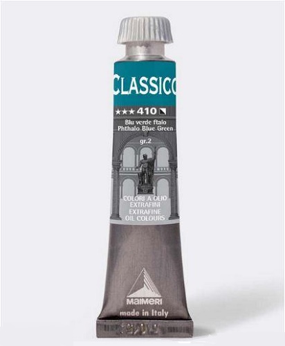 MAIMERI COLORE A OLIO "CLASSICO" IN TUBETTO 20 ml. BLU VERDE FTALO M0302410