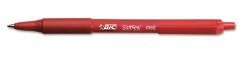 BIRO BIC SOFT FEEL CLIC GRIP ROSSO