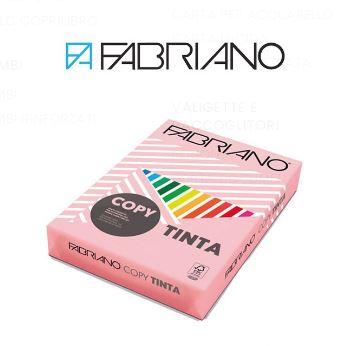 RISMA DI CARTA COPYTINTA ROSA A4 FABRIANO 200 GR. 100 FOGLI