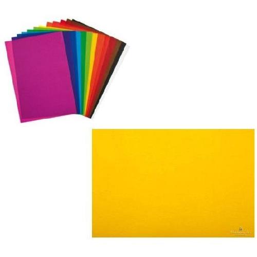 CARTA VELINA CM. 50X76 GIALLO (24 FG.)