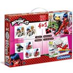 GIOCHI DI MEMORIA CLEMENTONI KIT 4 IN UNO "MIRACULOUS"