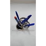 BICCHIERE SNODABILE TONDO IN METALLO