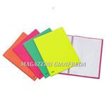 PORTALISTINO A4 - 40 BUSTE LISCE CM. 22X30 NEON ASS.