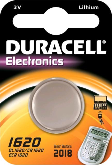 DURACELL BATTERIA  DL1620 LITIO 3V CONFEZIONE  (1pz)