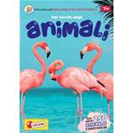 ALBI PER SAPERE DI PIU' CON STICKERS NEL MONDO DEGLI ANIMALI