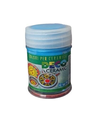 COLORE PER CERAMICA CIANO FL 33    ML