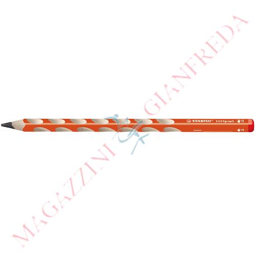 MATITA PER DESTRORSI STABILO EASYGRAPH 322/HB FUSTO COL. ARANCIO