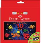 ASTUCCIO 3D ART CON 6 PENNARELLI CONNECTOR E 5 DISEGNI DA COLORARE