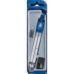 COMPASSO SCOLASTICO CON ASTE SNODATE + MINE RICAMBIO + AFFILAMINE