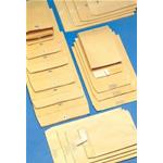 BUSTE A SACCO AVANA 100 GR. CM. 19X26 CON STRIP A 2 SOFFIETTI (250 PZ)