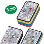 CARIOCA ASTUCCIO COLORS 3 ZIP