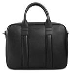 BORSA CAMPO MARZIO "TOSCANA" IN PELLE - NERA