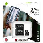 MEMORY CARD MICRO SD SDCS2/32GB + ADATTATORE KINGSTON CLASSE 10