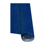 CARTA CRESPA CM. 50X150 MT. 60 GR. BLU  METALLIZZATO