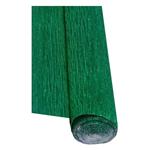 CARTA CRESPA CM. 50X150 MT. 60 GR. VERDE METALLIZZATO