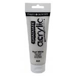 MAIMERI DALER ROWNEY "GRADUATE ACRYLIC" IN TUBETTO 120 ml. BIANCO PERLA