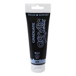 MAIMERI DALER ROWNEY "GRADUATE ACRYLIC" IN TUBETTO 120 ml. NERO