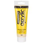 MAIMERI DALER ROWNEY "GRADUATE ACRYLIC" IN TUBETTO 120 ml. GIALLO PRIMARIO