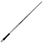 PENNELLO IN SETOLA GRADUATE PIATTO LUNGO MANICO LUNGO N°4 MM9,5/9,7