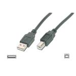 CAVO USB 2.0 CONNETTORI 1XA MASCHIO - 1XB MASCHIO, METRI 5, NERO