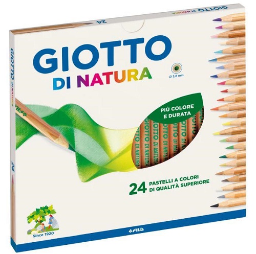 GIOTTO DI NATURA, CONFEZIONE DA 24 PASTELLI