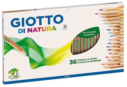 GIOTTO DI NATURA, CONFEZIONE DA 36 PASTELLI