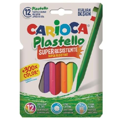 COLORI IN PLASTICERA PLASTELLO TONDO (12 PZ)