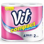 CARTA IGIENICA VIT 4 ROTOLI 2 VELI COMPACT