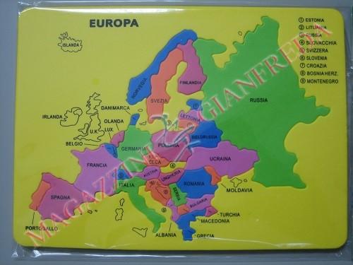 PUZZLE GEOGRAFICO EUROPA