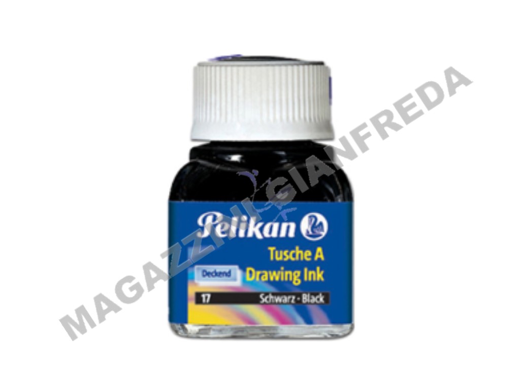 INCHIOSTRO DI CHINA PELIKAN 523-17 NERO (10 ml)