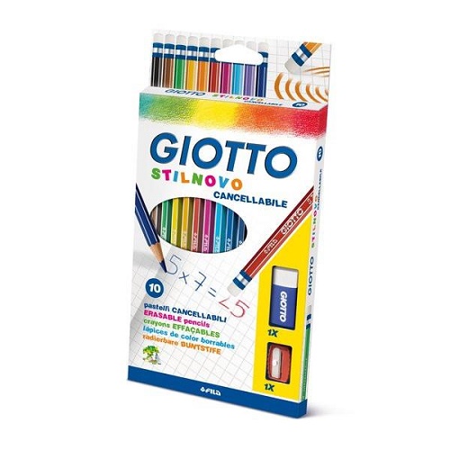 GIOTTO STILNOVO BICOLOR CONFEZIONE DA 12 PASTELLI