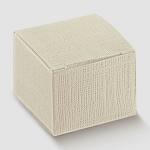 SCOTTON CONTENITORE CONFETTATA/BOMBONIERA "SETA BIANCO - PIEGHEVOLE" mm. 60x60x60