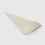 SCOTTON CONTENITORE CONFETTATA/BOMBONIERA "SETA BIANCO - CONO BUSTA" mm. 190