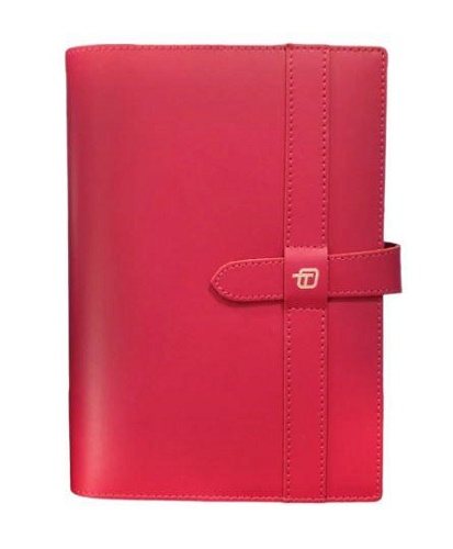 AGENDA GIORNALIERA 2025 BLOCCO INTERCAMBIABILE, cm. 15X21 "ELEGANCE" FUCSIA